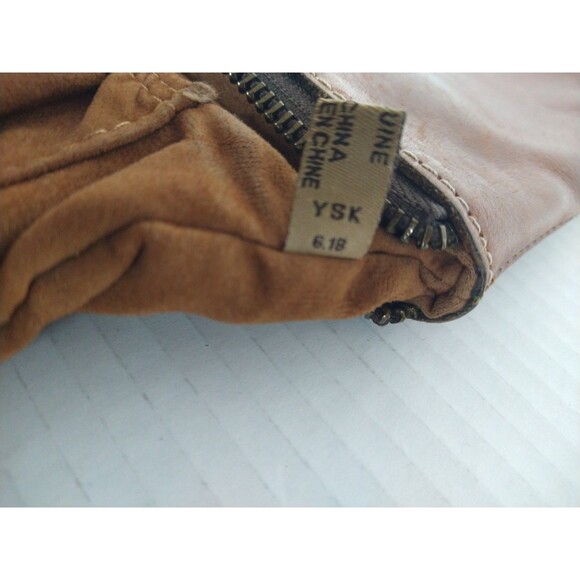 Patricia Nash Wristlet Clutch Zipper Wallet Leather brown small mini bag purse - Picture 6 of 16